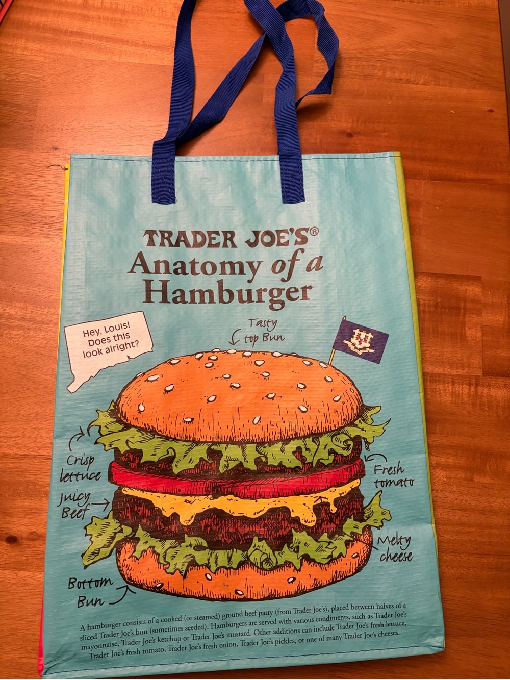 Trader Joe’s Connecticut Reusable Grocery Bag - Picture 5 of 5